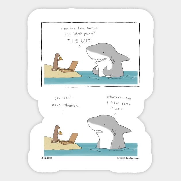 THIS GUY Sticker by Liz Climo